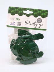Набор воздушных шаров 10 шт. "Timeless", forest green (25 см)