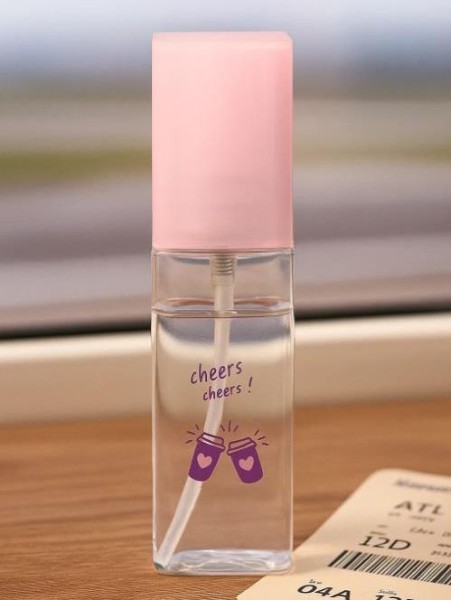 Дорожная бутылочка "Cheers", pink (50 ml) 
