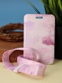 Футляр для карт на ленте "Watercolor fantasies", pink