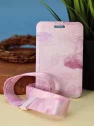 Футляр для карт на ленте "Watercolor fantasies", pink
