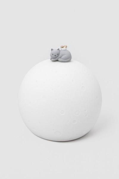 Ночник-антистресс "Lunar cat", 13 см, силикон 