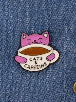Значок "Cats caffeine"