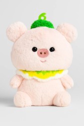 Мягкая игрушка "Watermelon pig", pink, 21 см