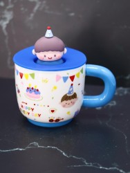 Кружка «Birthday party», blue (450 ml)