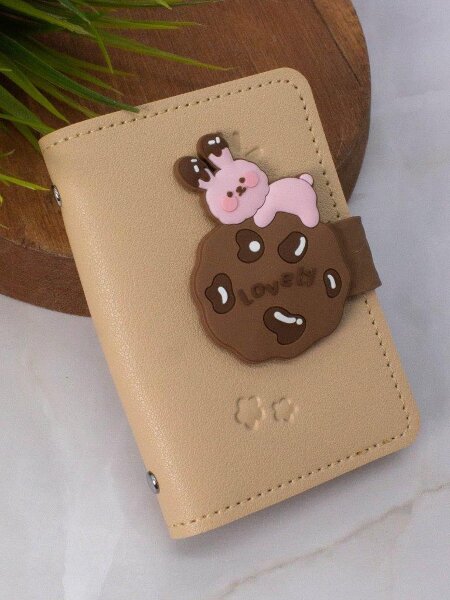 Визитница "Bunny lovely", brown 