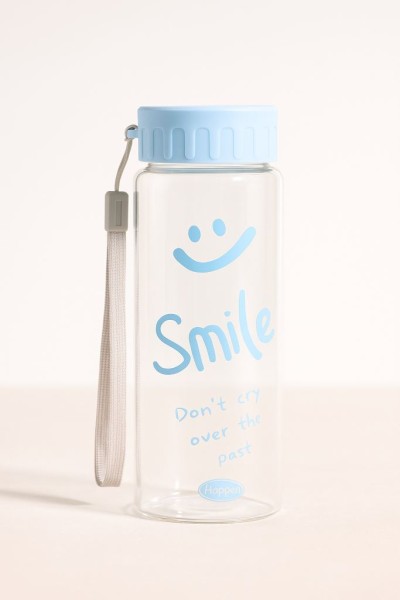 Спортивная бутылка «Smile!», blue (440 мл) 