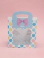 Пакет подарочный «Bag with a window», rainbow (17*18,5*8)