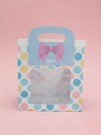 Пакет подарочный «Bag with a window», rainbow (17*18,5*8)