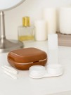 Контейнер для линз «Smooth», brown