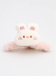 Заколка-краб "Hare", pink (14 см)