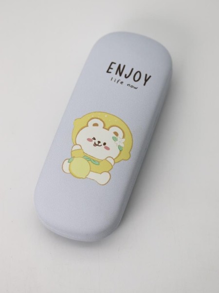 Чехол для очков "Enjoy life now", blue 