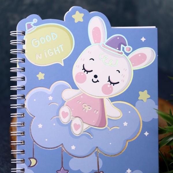 Блокнот (B6) «Bunny on the cloud», (18*13), 120 стр. 