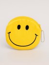 Кошелёк плюшевый "Smile", yellow (11*11 см)