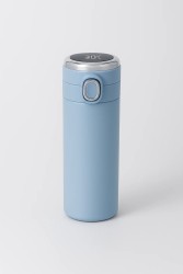 Термос с датчиком температуры «Сlassic style», blue (420 ml)