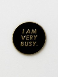 Значок "I am very busy"