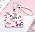 Футляр для карт "Panda girl and bear"