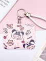 Футляр для карт "Panda girl and bear"