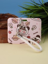 Футляр для карт "Panda girl and bear"
