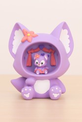 Ночник «Fox flower», purple (18 см), пластик