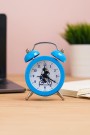 Часы-будильник "Mini panda", blue