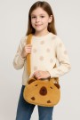 Плюшевая сумка "Round capybara",  31*25 см