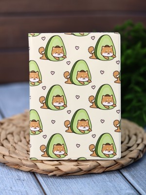 Обложка для паспорта Аниме «Many shiba inu avocado»