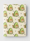 Обложка для паспорта Аниме «Many shiba inu avocado», плотность 600 мкм