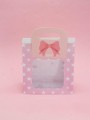Пакет подарочный «Bag with a window», pink (17*18,5*8)