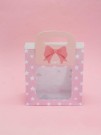 Пакет подарочный «Bag with a window», pink (17*18,5*8)