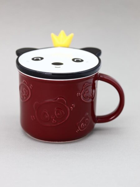 Кружка «Royal panda», red 