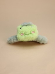 Заколка-краб "Froggy", green (14 см)