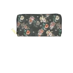 Кошелек "Floral wallet", black