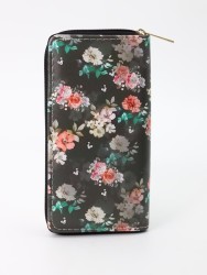 Кошелек "Floral wallet", black