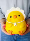 Копилка «Bonnet duck», yellow, (14 см), пластик