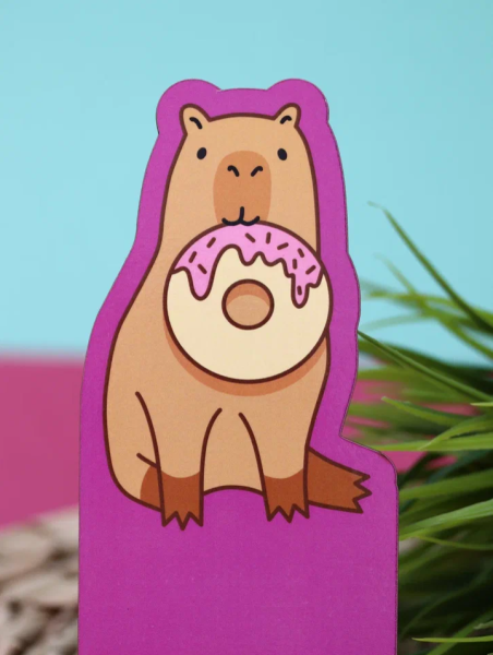 Подставка под телефон/планшет «Capybara donut» 