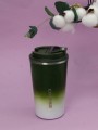 Термокружка с датчиком температуры "Сoffee gradient", green (510 ml)