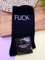 Носки мужские «Fuck», чёрный, р. 40-45