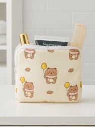 Косметичка "Lovely day", white (12.5*12.5 см)