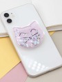 Попсокет "Cat sparkles", pink