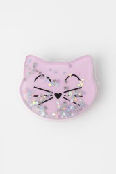 Попсокет "Cat sparkles", pink