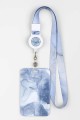 Футляр для карт на ленте "Watercolor fantasies", blue