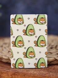 Держатель для карт Аниме «Many shiba inu avocado» (6,5 х 9,5 см)