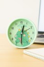 Часы-будильник «Playful dino», green (12,5х13 см)