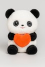 Мягкая игрушка "Panda hearts", orange, 20 см