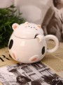 Кружка «Chubby cat», white (460 мл)