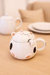 Кружка «Chubby cat», white (460 мл)