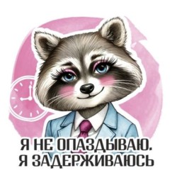 Кружка "Я не опаздываю. Я задерживаюсь", 320мл