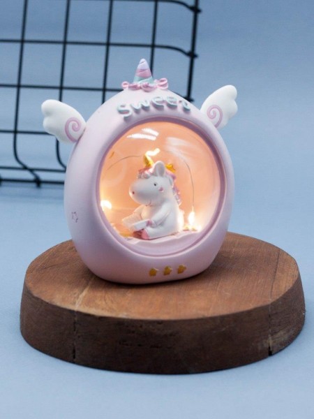 Ночник "Unicorn ball", pink 