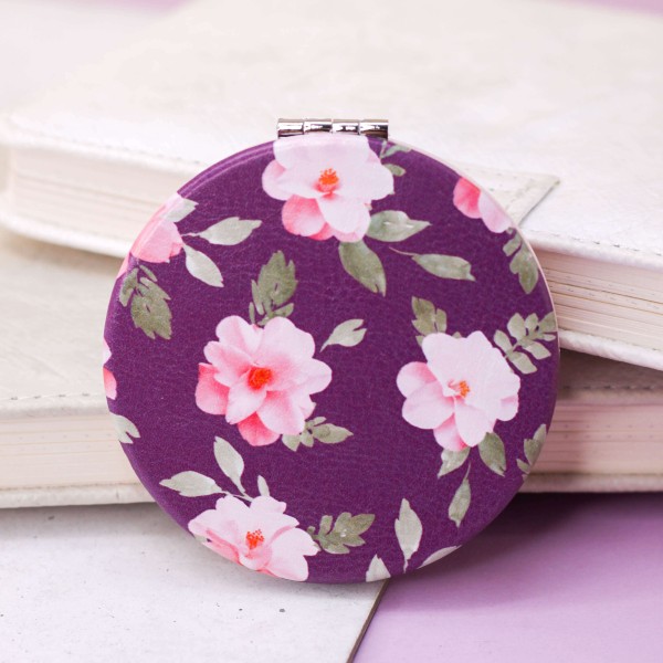 Зеркало "Beautiful flowers", purple 