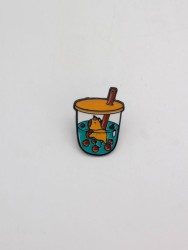 Значок металлический iLikeGift "Capycocktail"
